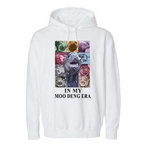 In My Moo Deng Hippo Pygmy Hippopotamus Garment-Dyed Fleece Hoodie