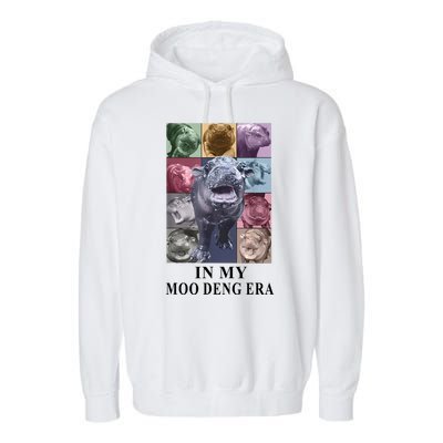 In My Moo Deng Hippo Pygmy Hippopotamus Garment-Dyed Fleece Hoodie