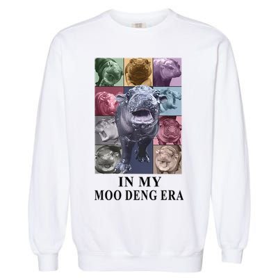 In My Moo Deng Hippo Pygmy Hippopotamus Garment-Dyed Sweatshirt