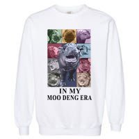 In My Moo Deng Hippo Pygmy Hippopotamus Garment-Dyed Sweatshirt