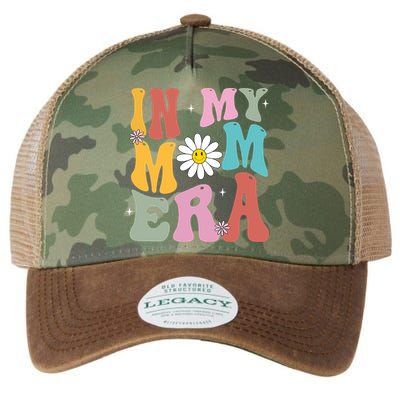 In My Mom Era Retro Mothers Day Gift Legacy Tie Dye Trucker Hat