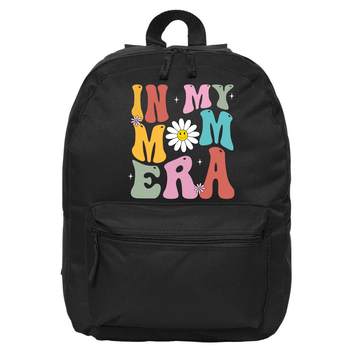 In My Mom Era Retro Mothers Day Gift 16 in Basic Backpack