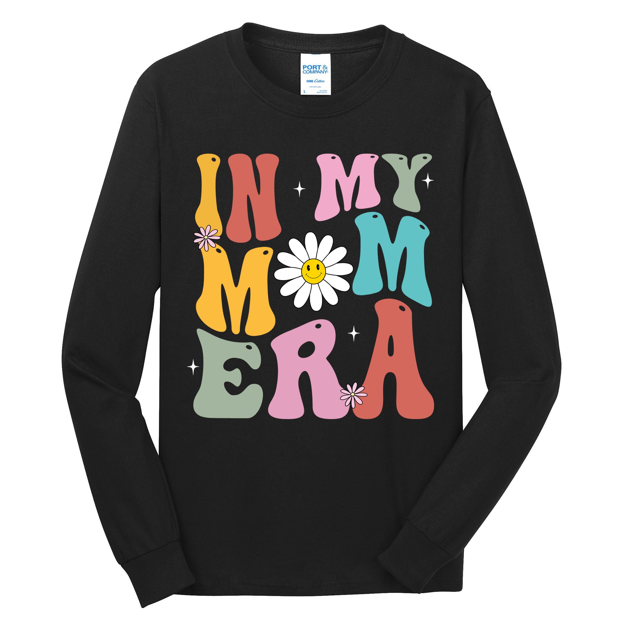 In My Mom Era Retro Mothers Day Gift Tall Long Sleeve T-Shirt