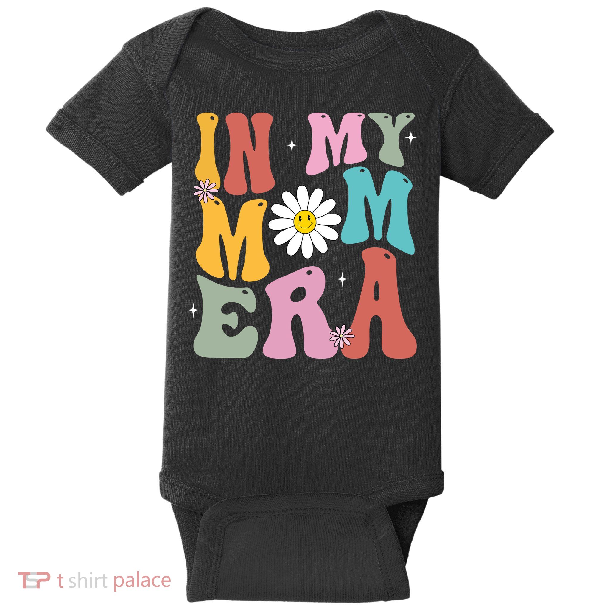 In My Mom Era Retro Mothers Day Gift Baby Bodysuit