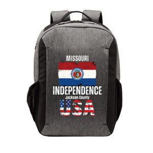 Independence Missouri Mo Jackson County Souvenir Vector Backpack