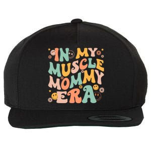 In My Muscle Mommy Era Groovy Wool Snapback Cap