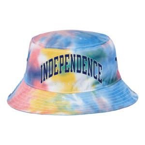 Independence Missouri Mo Varsity Style Tie Dye Newport Bucket Hat