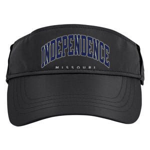 Independence Missouri Mo Varsity Style Adult Drive Performance Visor