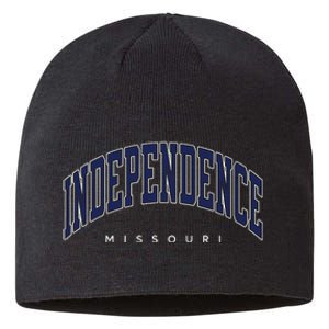 Independence Missouri Mo Varsity Style Sustainable Beanie