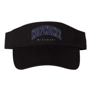 Independence Missouri Mo Varsity Style Valucap Bio-Washed Visor