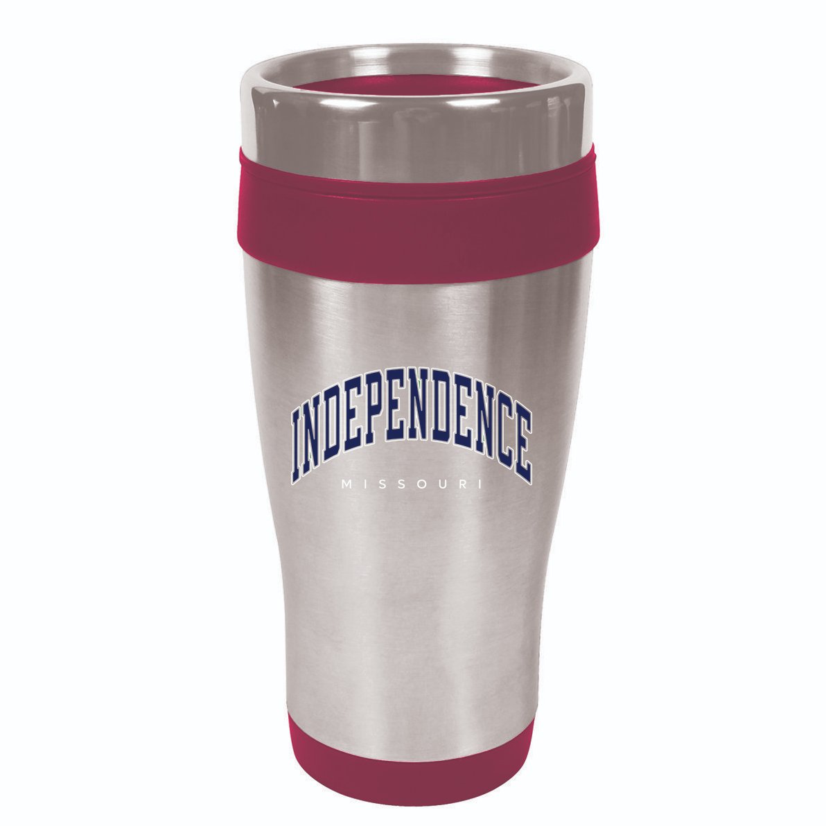 Independence Missouri Mo Varsity Style 16oz Travel Tumbler