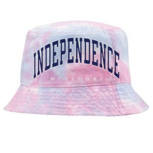 Independence Missouri Mo Varsity Style Tie-Dyed Bucket Hat