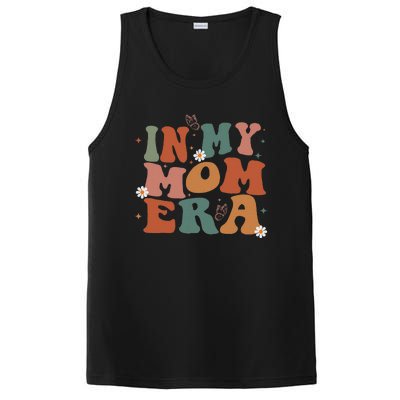 In My Mom Era Groovy New Mom Funny Mom Era Mothers Day PosiCharge Competitor Tank