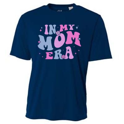 In My Mom Era Lover Groovy Retro Mom MotherS Day Birthday Cooling Performance Crew T-Shirt