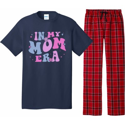 In My Mom Era Lover Groovy Retro Mom MotherS Day Birthday Pajama Set