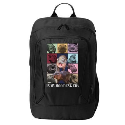 In My Moo Deng Era  Moo Deng Lover Gift City Backpack