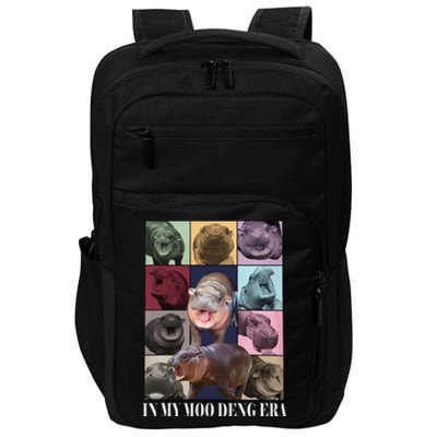 In My Moo Deng Era  Moo Deng Lover Gift Impact Tech Backpack