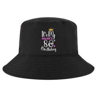 It'S My Mother'S 80th Birthday 1945 80th Birthday For Mom Cool Comfort Performance Bucket Hat