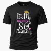 It'S My Mother'S 80th Birthday 1945 80th Birthday For Mom Cooling Performance Crew T-Shirt