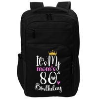 It'S My Mother'S 80th Birthday 1945 80th Birthday For Mom Impact Tech Backpack