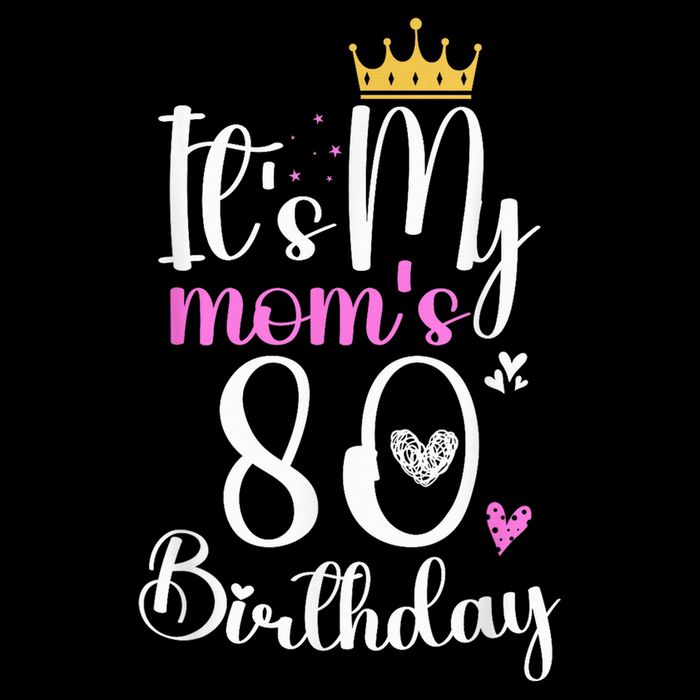 It'S My Mother'S 80th Birthday 1945 80th Birthday For Mom 16 in Basic Backpack