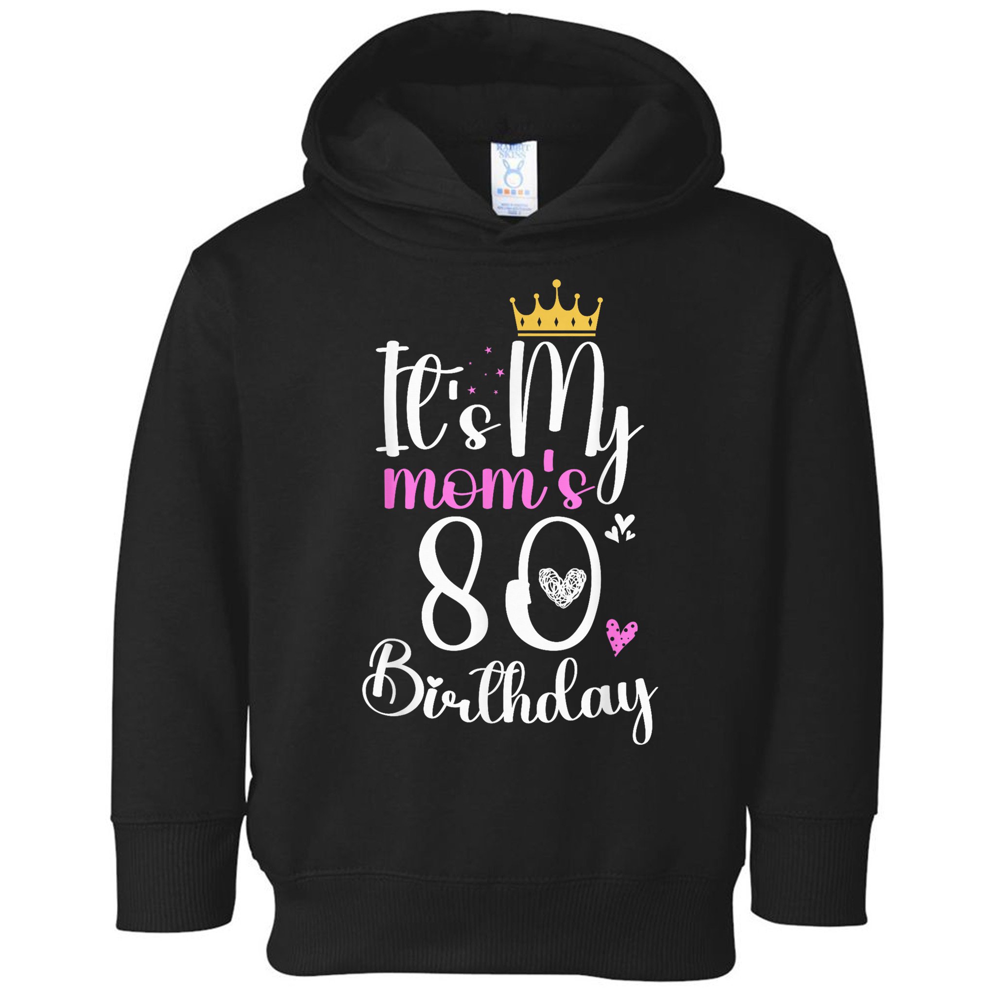 It'S My Mother'S 80th Birthday 1945 80th Birthday For Mom Toddler Hoodie
