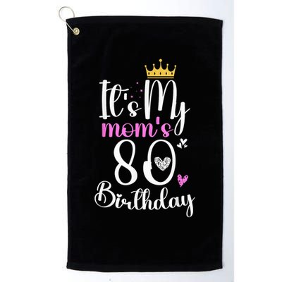 It'S My Mother'S 80th Birthday 1945 80th Birthday For Mom Golf Towel