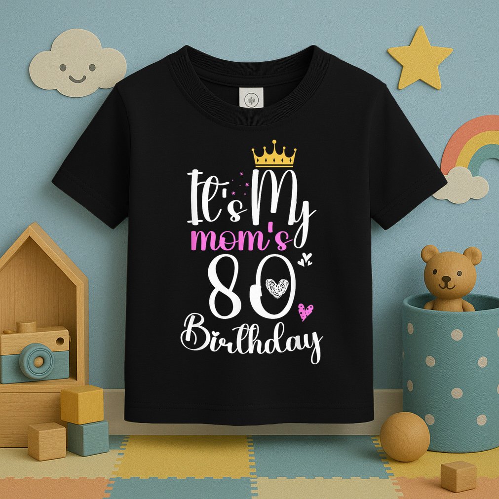 It'S My Mother'S 80th Birthday 1945 80th Birthday For Mom Toddler T-Shirt
