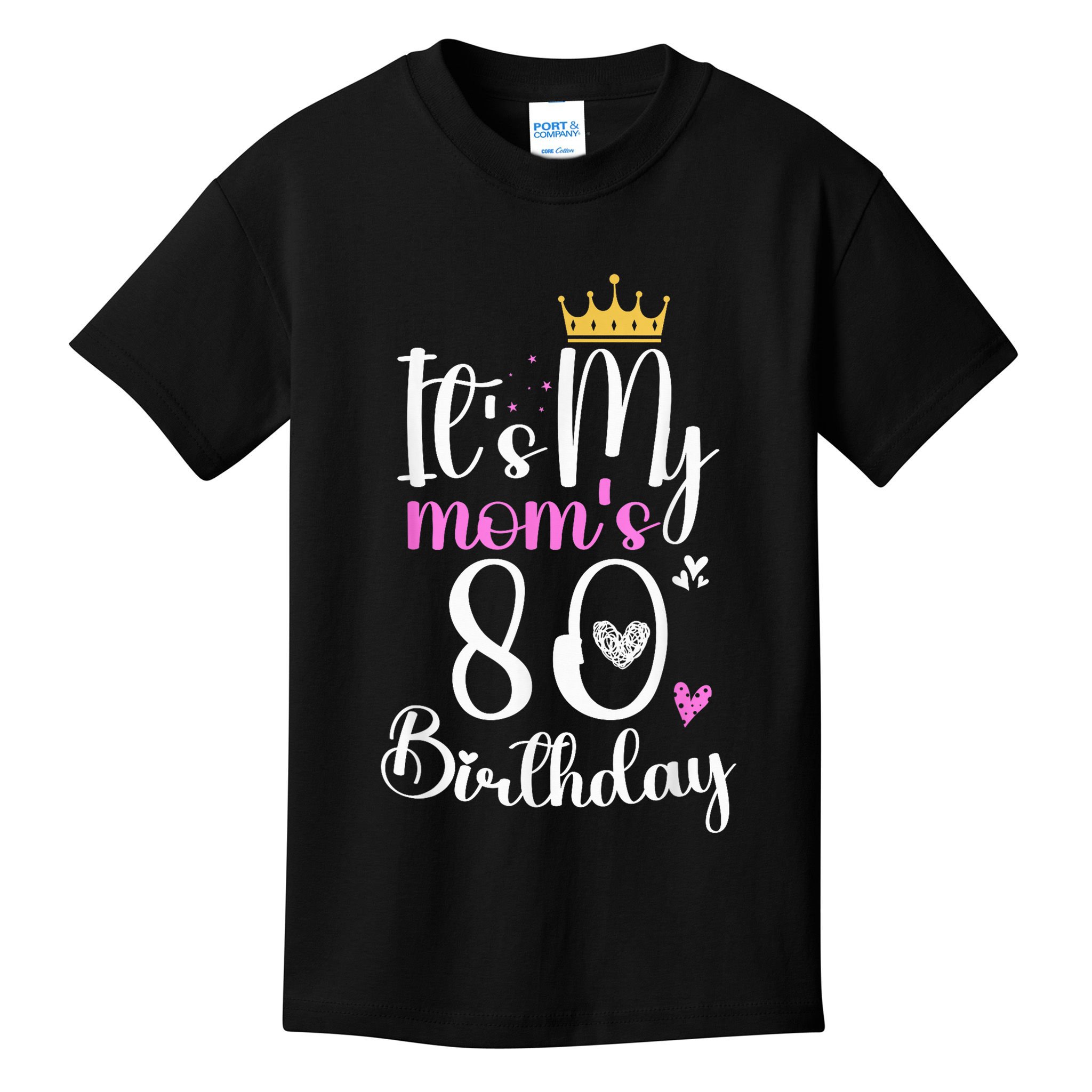 It'S My Mother'S 80th Birthday 1945 80th Birthday For Mom Kids T-Shirt