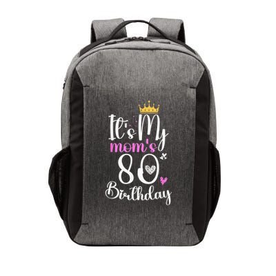 It'S My Mother'S 80th Birthday 1945 80th Birthday For Mom Vector Backpack