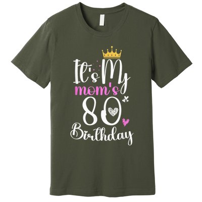 It'S My Mother'S 80th Birthday 1945 80th Birthday For Mom Premium T-Shirt