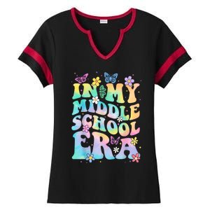 In My Middle School Era Back To School Outfits For Teacher Ladies Halftime Notch Neck Tee