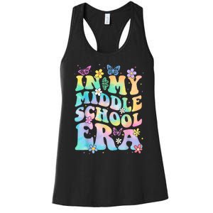 In My Middle School Era Back To School Outfits For Teacher Women's Racerback Tank