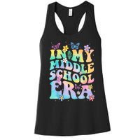 In My Middle School Era Back To School Outfits For Teacher Women's Racerback Tank