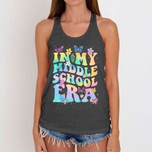 In My Middle School Era Back To School Outfits For Teacher Women's Knotted Racerback Tank