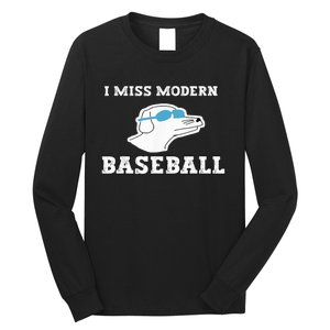 I Miss Modern Baseball Long Sleeve Shirt