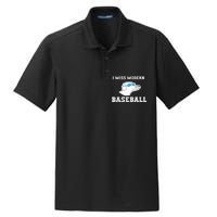 I Miss Modern Baseball Dry Zone Grid Polo