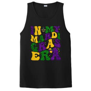 In My Mardi Gras Era Retro Groovy Fleur De Lis Fat Tuesday PosiCharge Competitor Tank