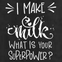 I Make Milk What Is Your Superpower? 7 Panel Mesh Trucker Snapback Hat