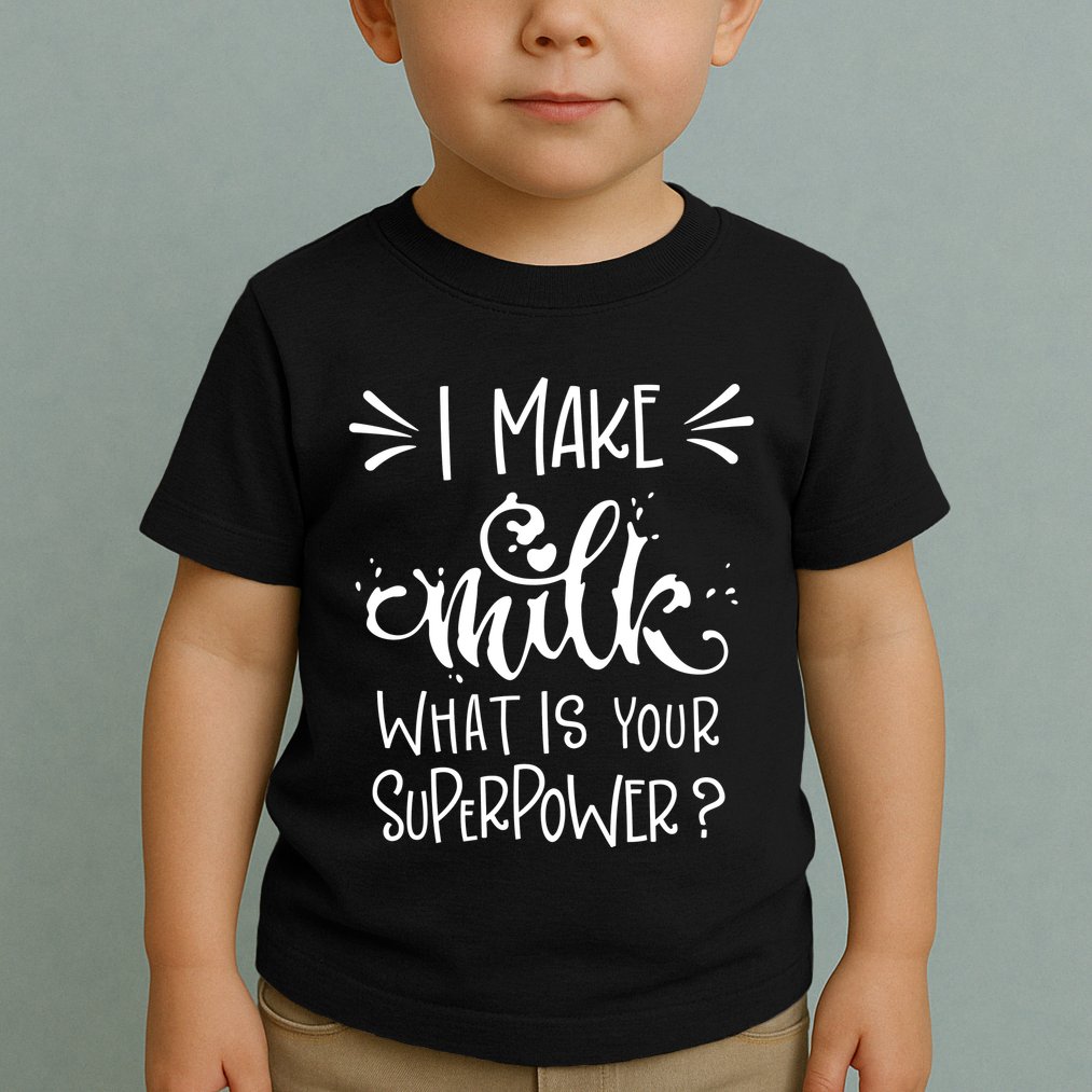 I Make Milk What Is Your Superpower? Toddler T-Shirt