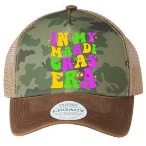 In My Mardi Gras Era Happy Mardi Gras Orleans Carnival Party Legacy Tie Dye Trucker Hat