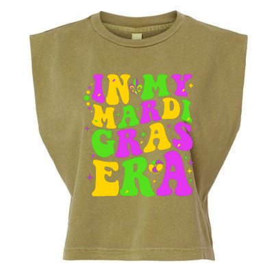 In My Mardi Gras Era Happy Mardi Gras Orleans Carnival Party Garment-Dyed Women's Muscle Tee