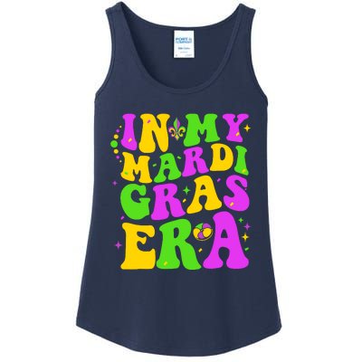 In My Mardi Gras Era Happy Mardi Gras Orleans Carnival Party Ladies Essential Tank