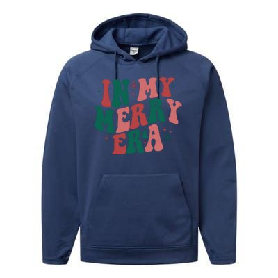 In My Merry Era Christmas Holiday Performance Fleece Hoodie