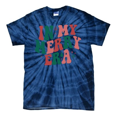 In My Merry Era Christmas Holiday Tie-Dye T-Shirt