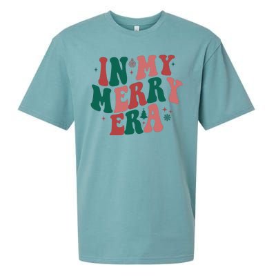 In My Merry Era Christmas Holiday Sueded Cloud Jersey T-Shirt