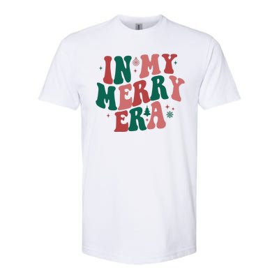 In My Merry Era Christmas Holiday Softstyle CVC T-Shirt