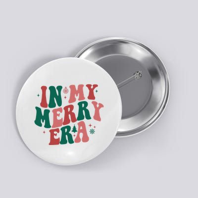 In My Merry Era Christmas Holiday Button