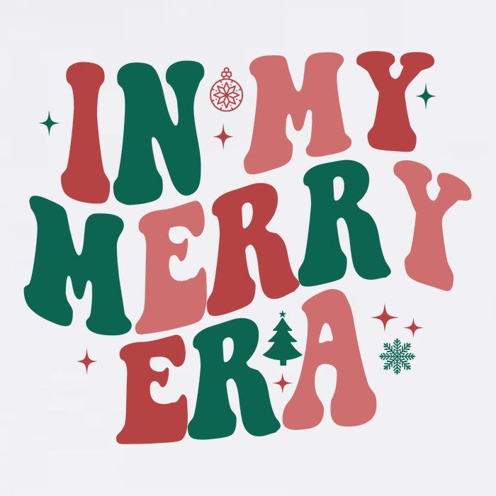 In My Merry Era Christmas Holiday Bucket Hat