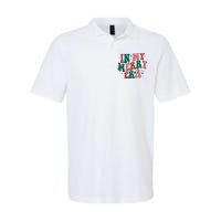 In My Merry Era Christmas Holiday Softstyle Adult Sport Polo